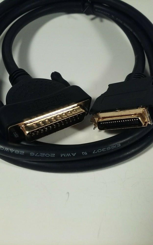 Tripp Lite -Gold Printer Parallel Cable Adapter Model:P608-006 IEEE1284