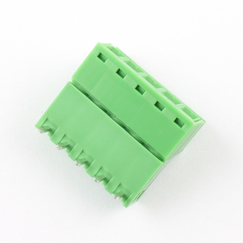 5Pcs 5.08mm 5 Pin Right Angle Screw Terminal Block Pluggable Plug Connector
