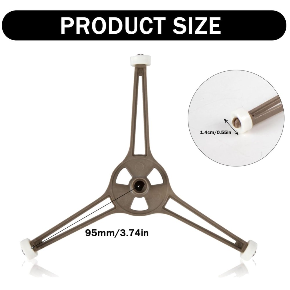 14mm Roller Microwave Turntable Ring – Reliable Glass Plate Replacement Solution