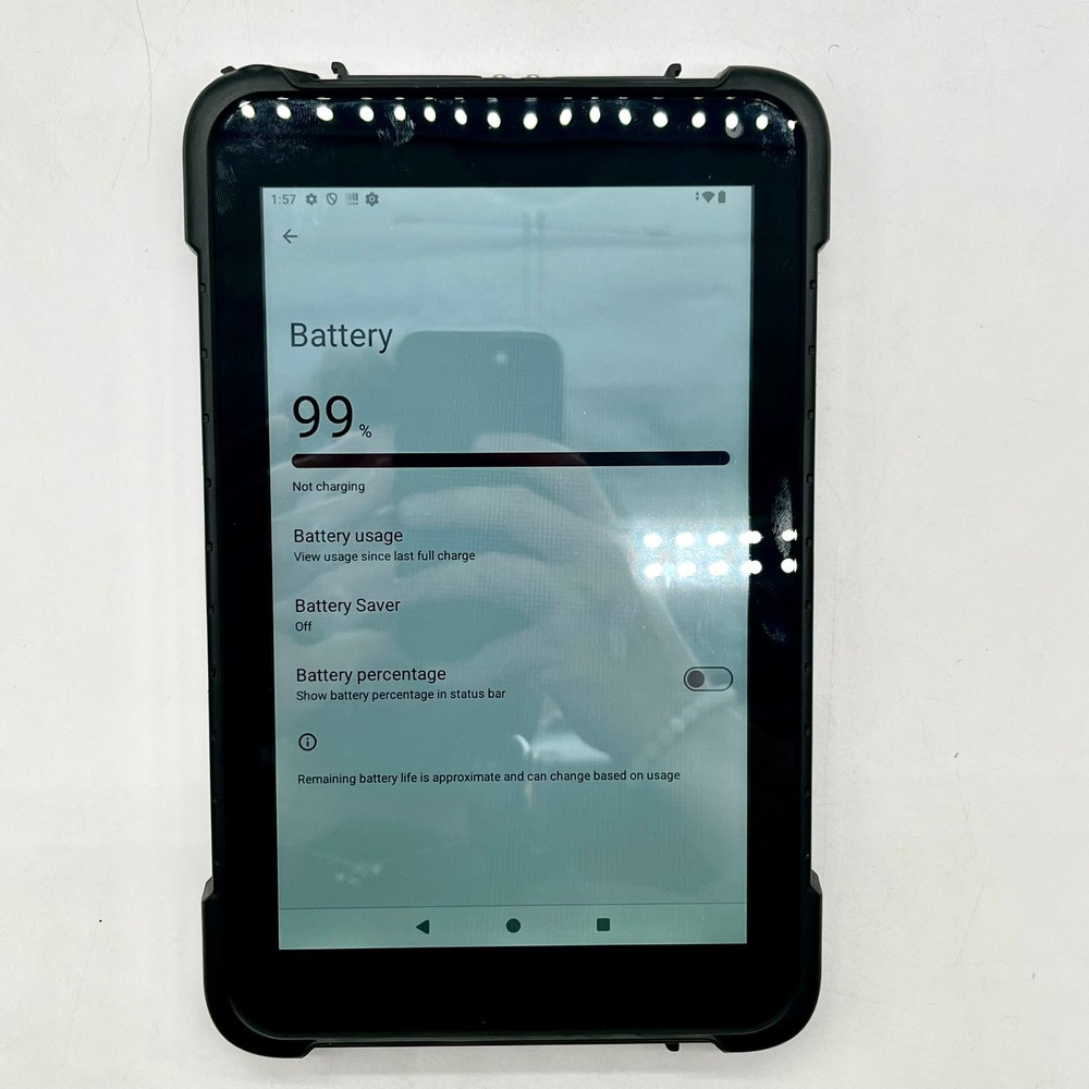 MUNBYN Rugged Android 14 Tablet Scanner Model IRT0 (128GB)