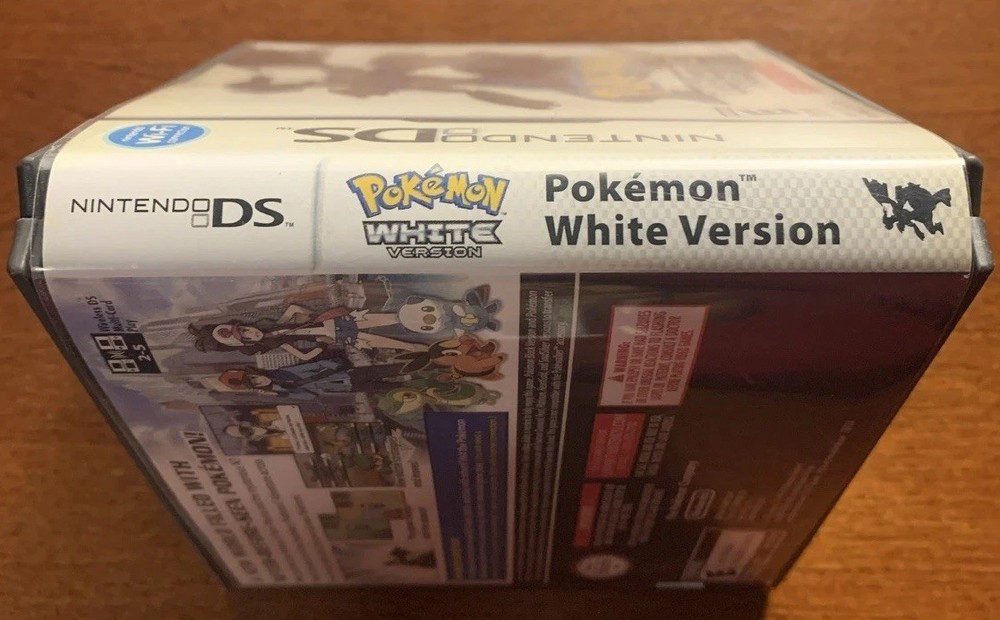 Pokemon White Version Nintendo DS Replacement Case ONLY No Game - For Display