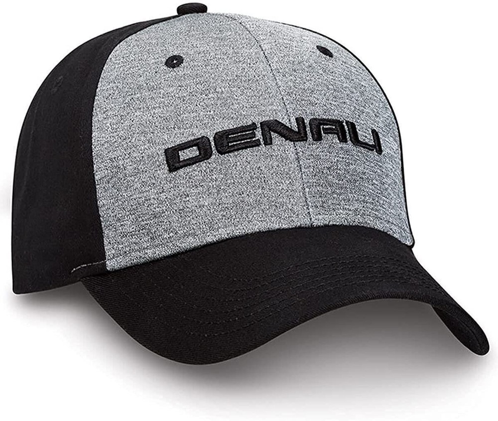 GMC Denali Marled Cap - Gray Structured Hat