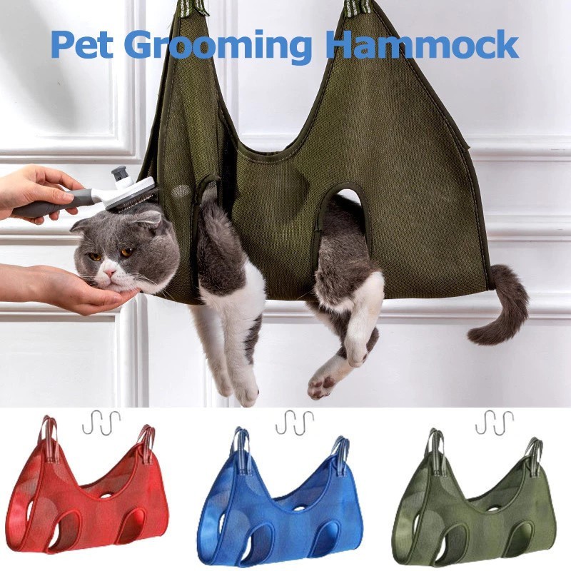 Cat & Dog Pet Grooming Pedicure Hammock