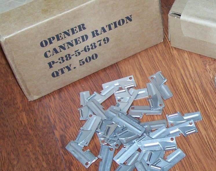 20 P38 Shelby Can Opener Military USMC Army Camping Hiking Scout f Mess Kit P-38