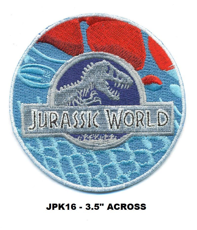 JURASSIC WORLD ROUND PATCH - JPK16