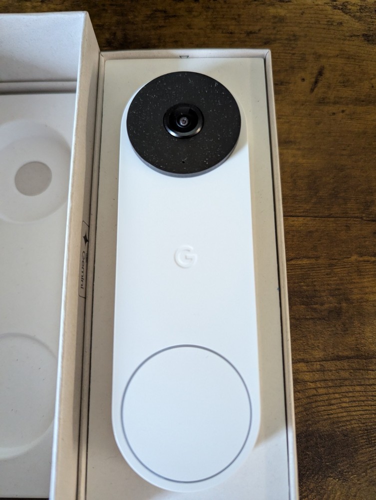 Google Nest Doorbell, Wired - Snow