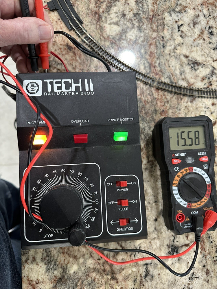MRC Tech ll Railmaster 2400 transformer