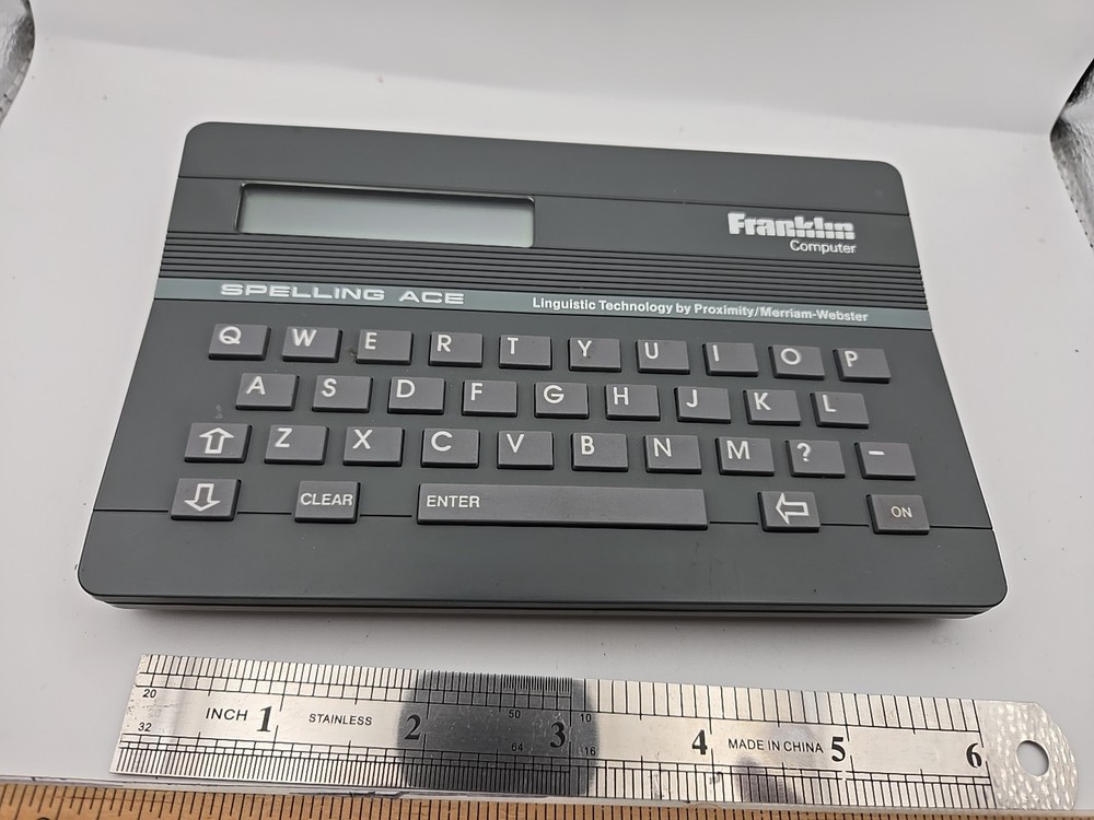 Franklin Computer Spelling Ace Model SA-98 Works