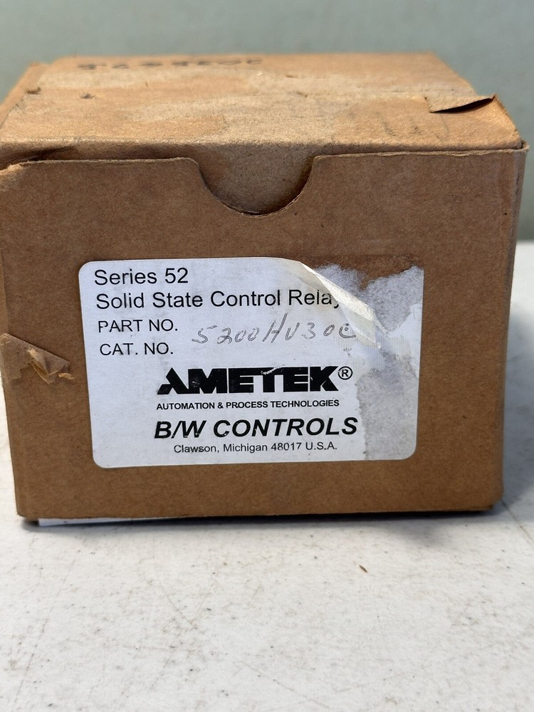 AMETEK 5200-HV3 52-120201 SOLID STATE CONTROL RELAY