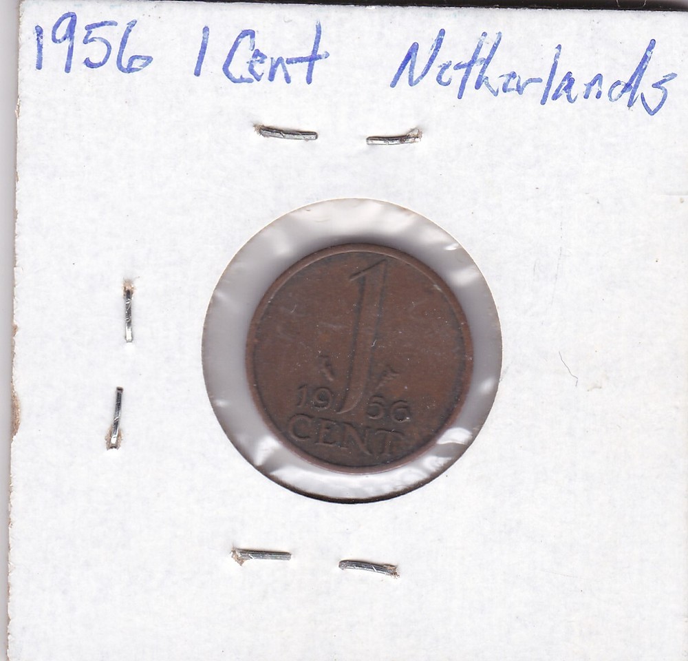1956 Netherlands 1 Cent