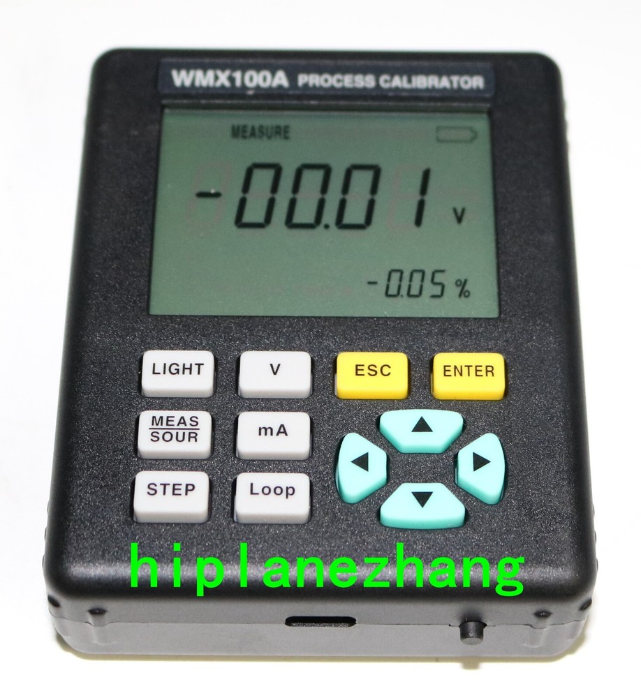DC Voltage Current Measure & Signal Source Simulator Meter 0-24mA Step Loop 24V