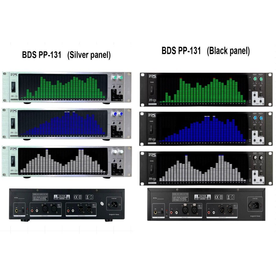 BDS PP-131 Digital Audio Spectrum Analyzer Display Indicator2U Meter 31-Segment.