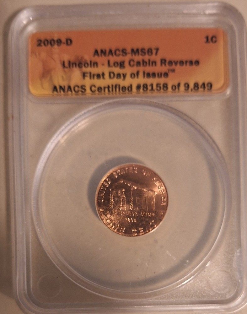 ANACS 2009 Lincoln Lot. See DISC.