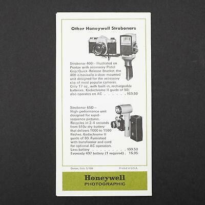 Honeywell Auto/Strobonar 660 Brochure