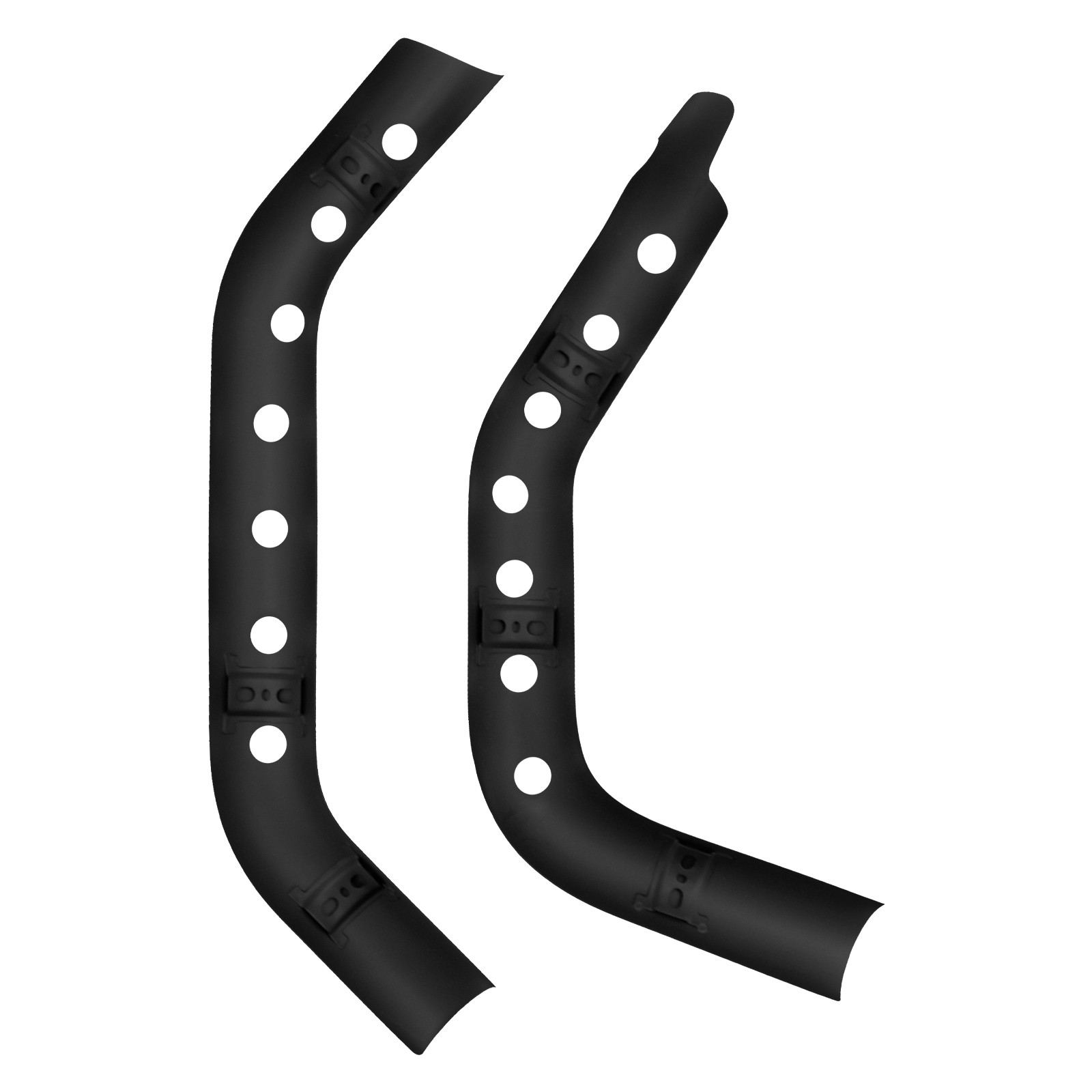 Exhaust Header Cover Pipe Heat Shields Black For Harley Sportster XL883 2004-up