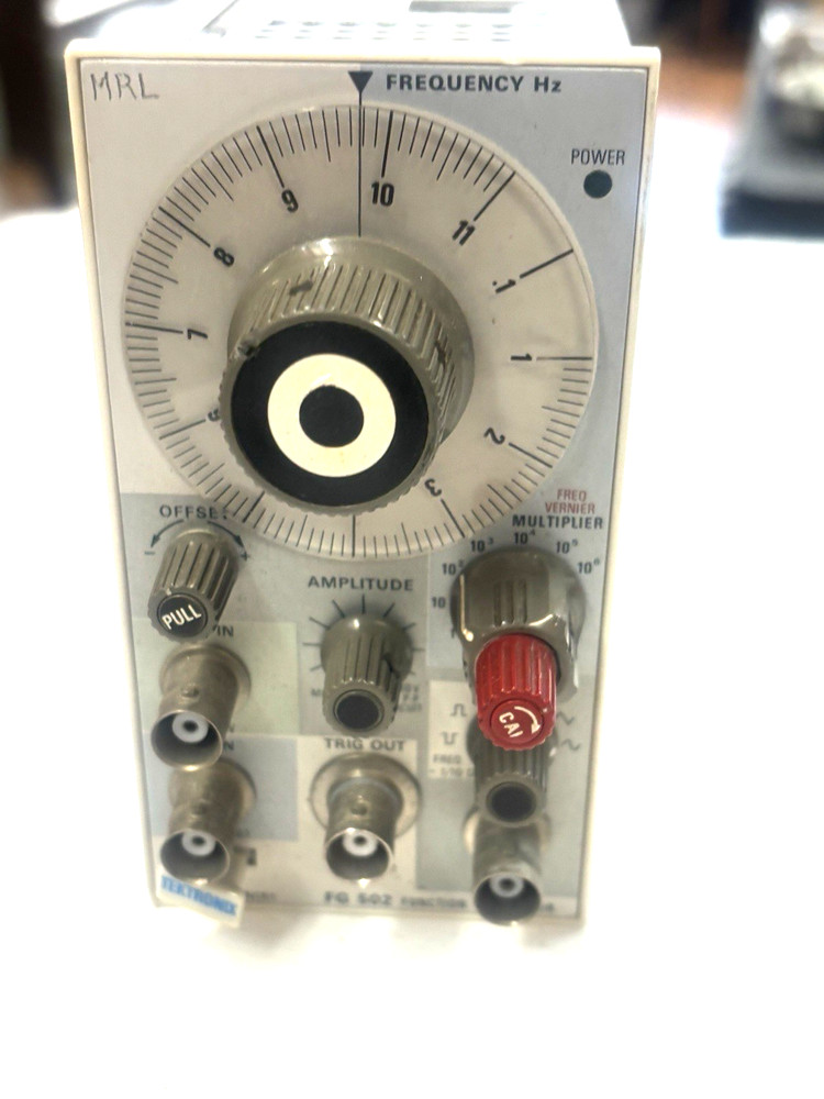 Tektronix FG502 Function Generator - TESTED AND FULLY WORKING FROM TM503 DECK