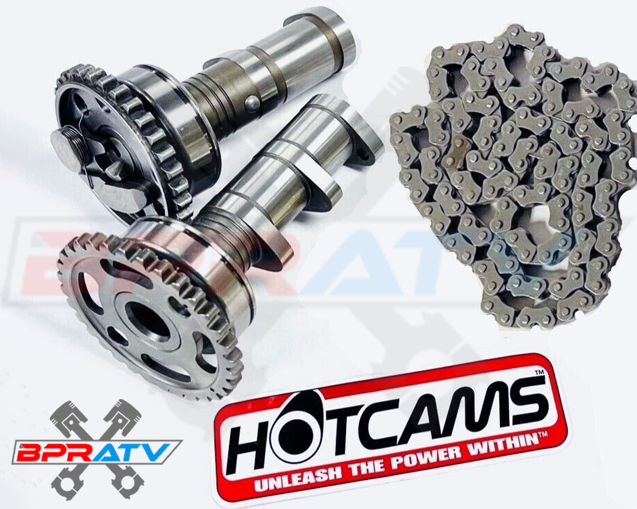 LTZ400 LTZ DRZ400 DR-Z400 QuadSport Hot Cams Hotcams Stage 2 Two Camshafts Chain