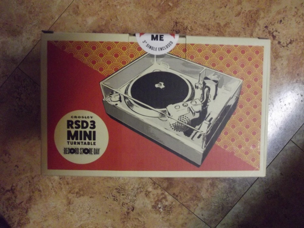 Crosley RSD3 Mini 3" Record Player Turntable - Exclusive Anthrax Edition /1000