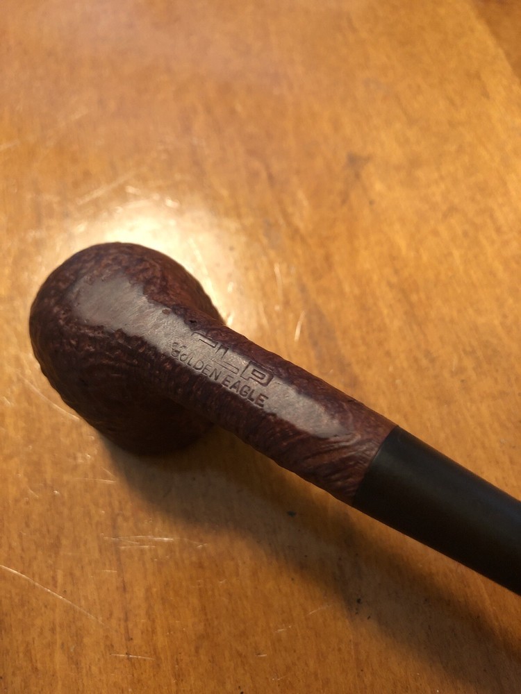 golden eagle estate pipe rusticated dublin sitter nice condition