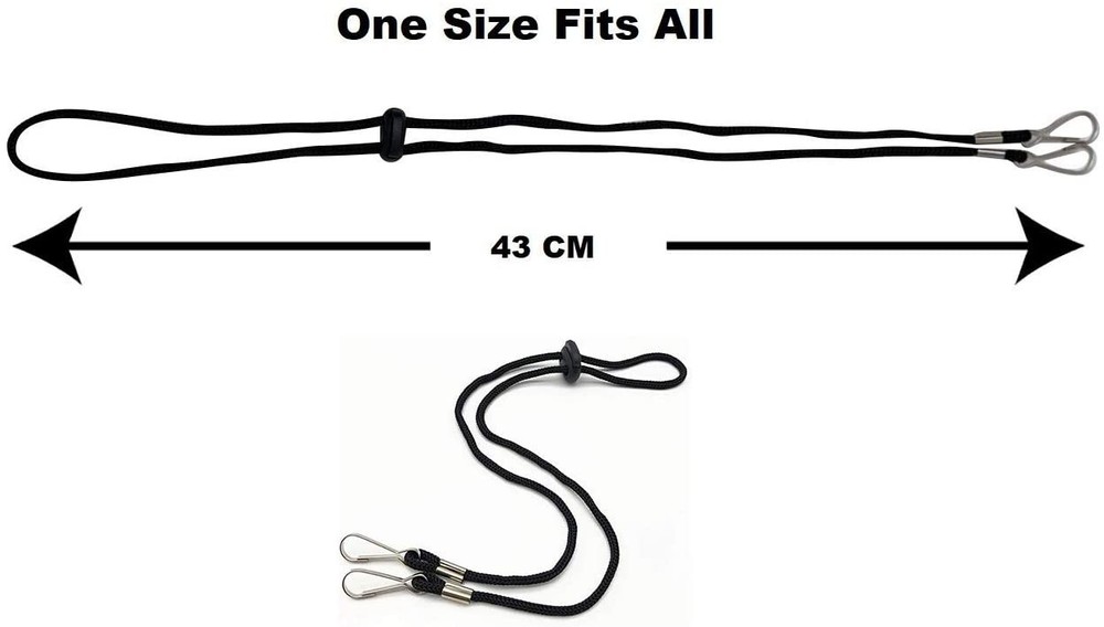 10 - pack Face Mask Lanyards