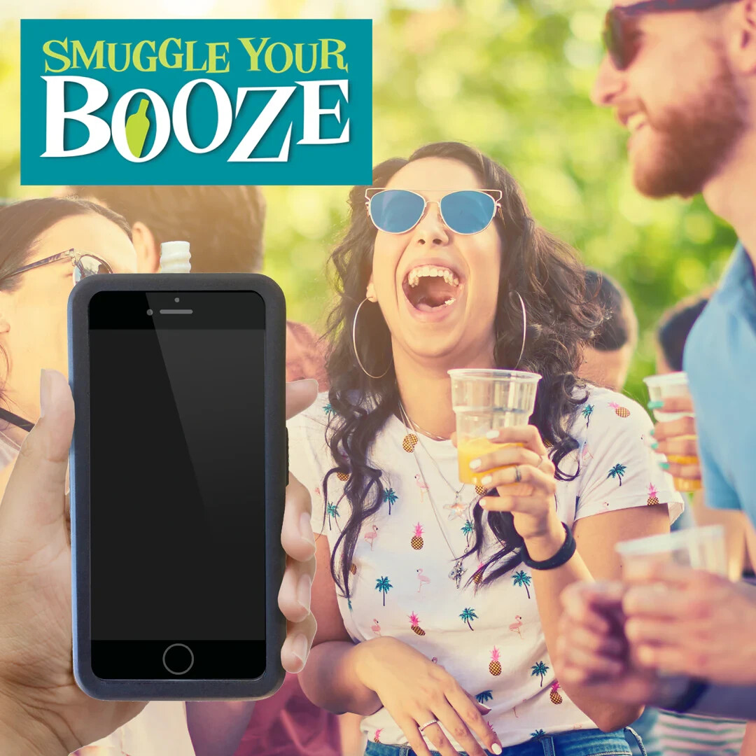 Smuggle Your Booze SYB-Phone Smart Phone Flask with Funnel