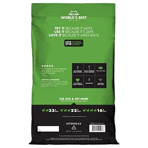 CAT LITTER Original Unscented 8 Pounds