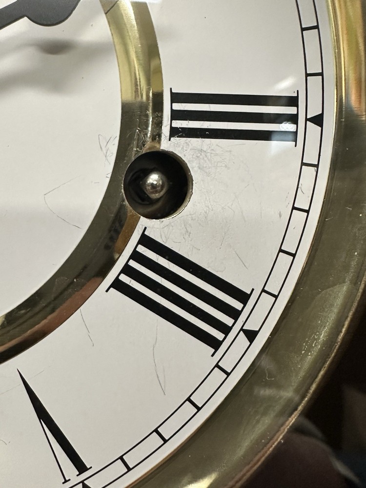 Hermle Westminster Chime Wall Clock Key Wind Pendulum Germany Working