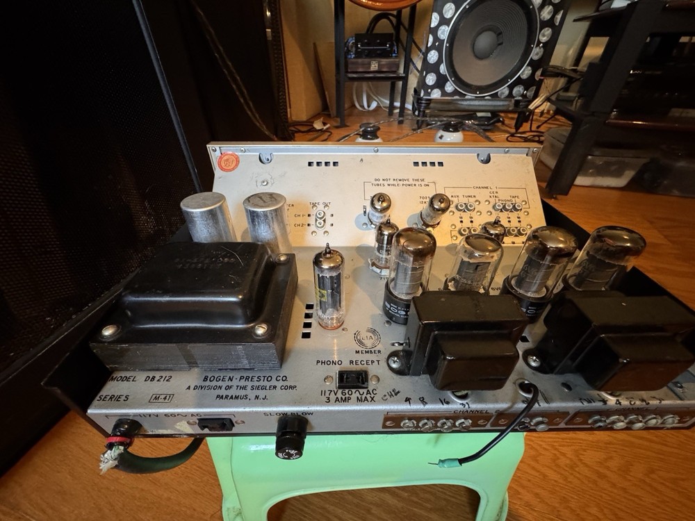 Bogen DB-212 Tube Integrated Amp - Tested