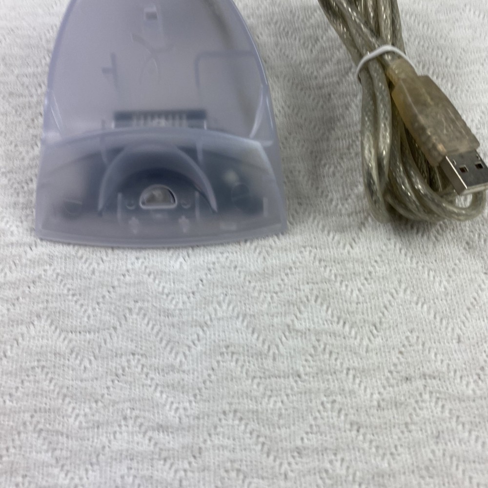 Dexxa USB PS/2 Smart Card Reader Model SCR-1000 Computer Accessory Transparent