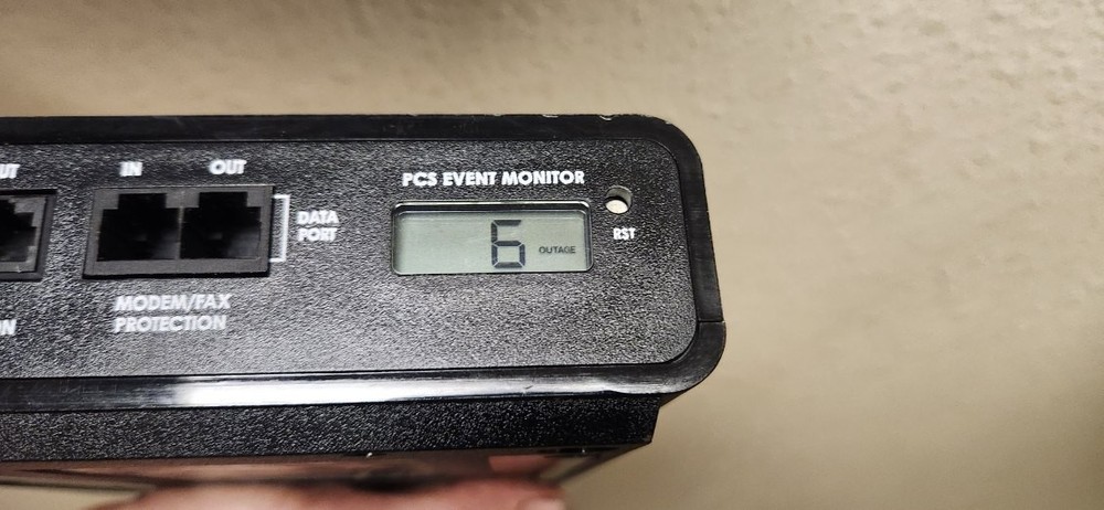 ESP Intertek Power Surge Line Protector Model XG-PCS-20D