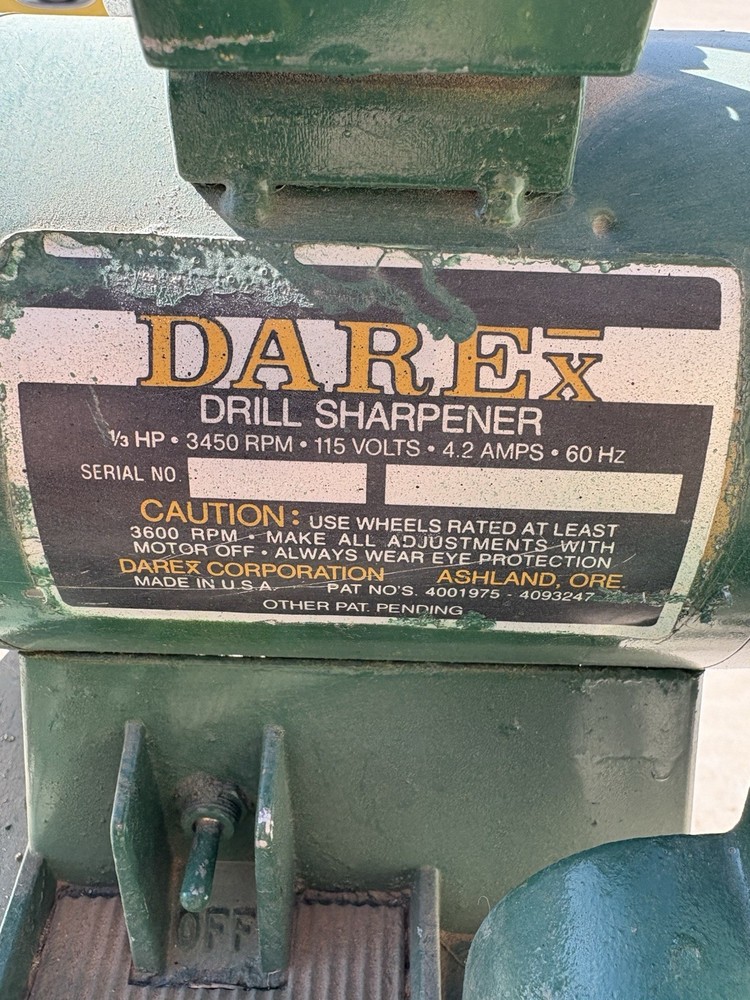 DAREX DRILL SHARPENER w/ STAND