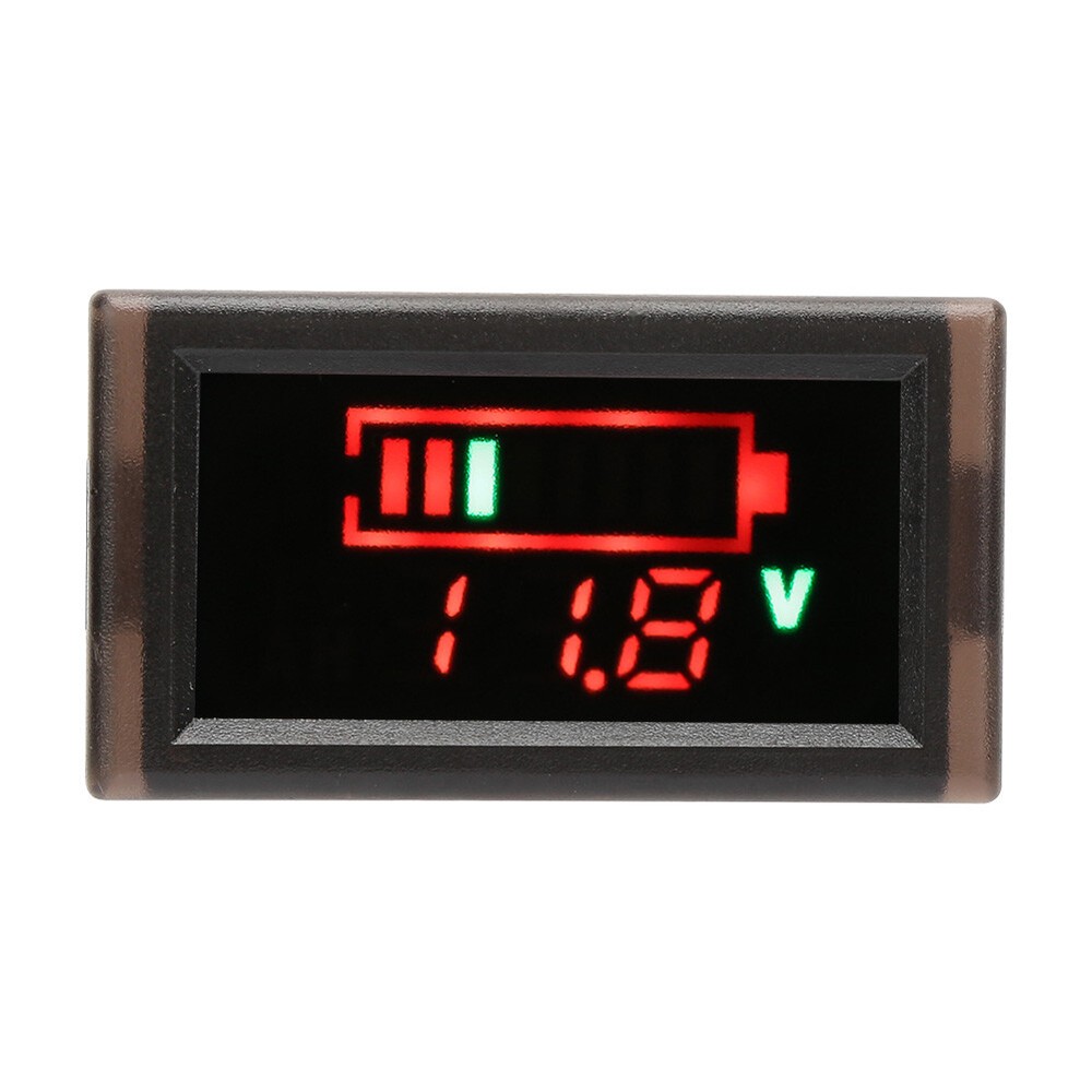YB28VE W Waterproof Electrical Car Digital Display Battery Indicator Voltmeter