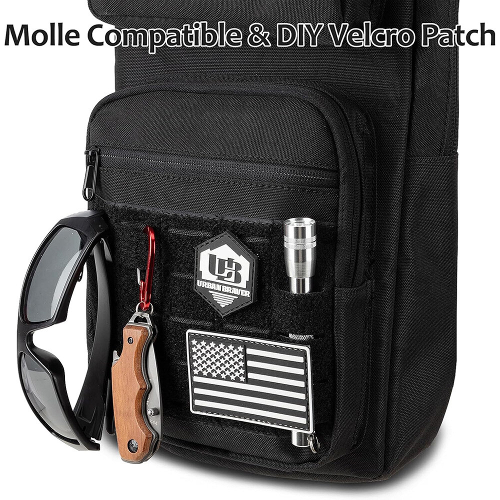 3L Hydration Pack Backpack with Detachable Water Bladder Tactical Molle Daypack