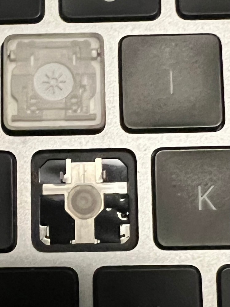 Apple Magic Wireless Keyboard Replacement Gray KEYCAPS KEYS (MMMR3LL/A) (A2520)