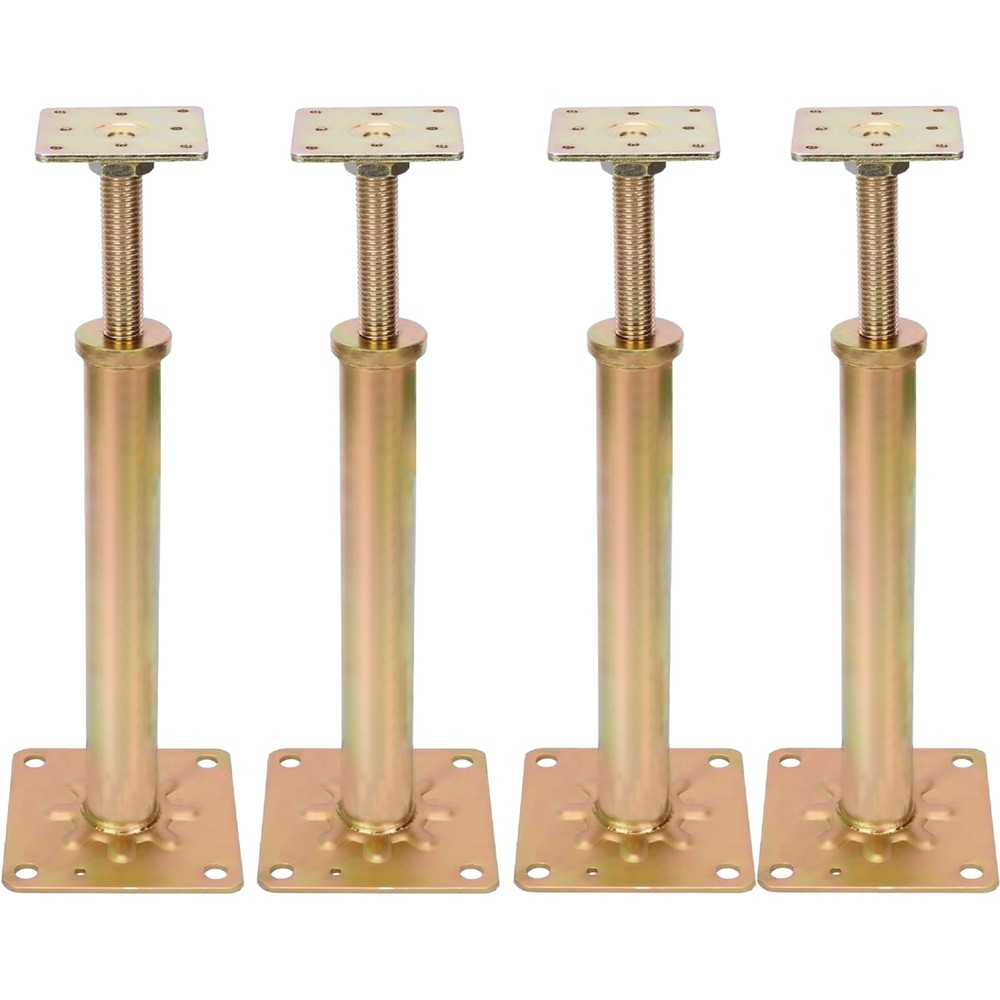 4Pack House Floor Jacks Post Pole for Leveling Adjustable Lift Support Jack Post