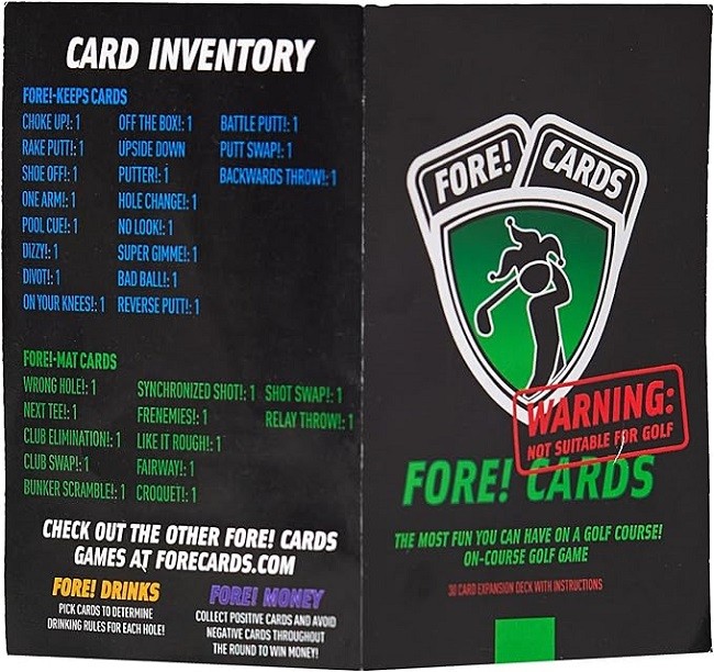 New Fore! Cards Expansion Pack
