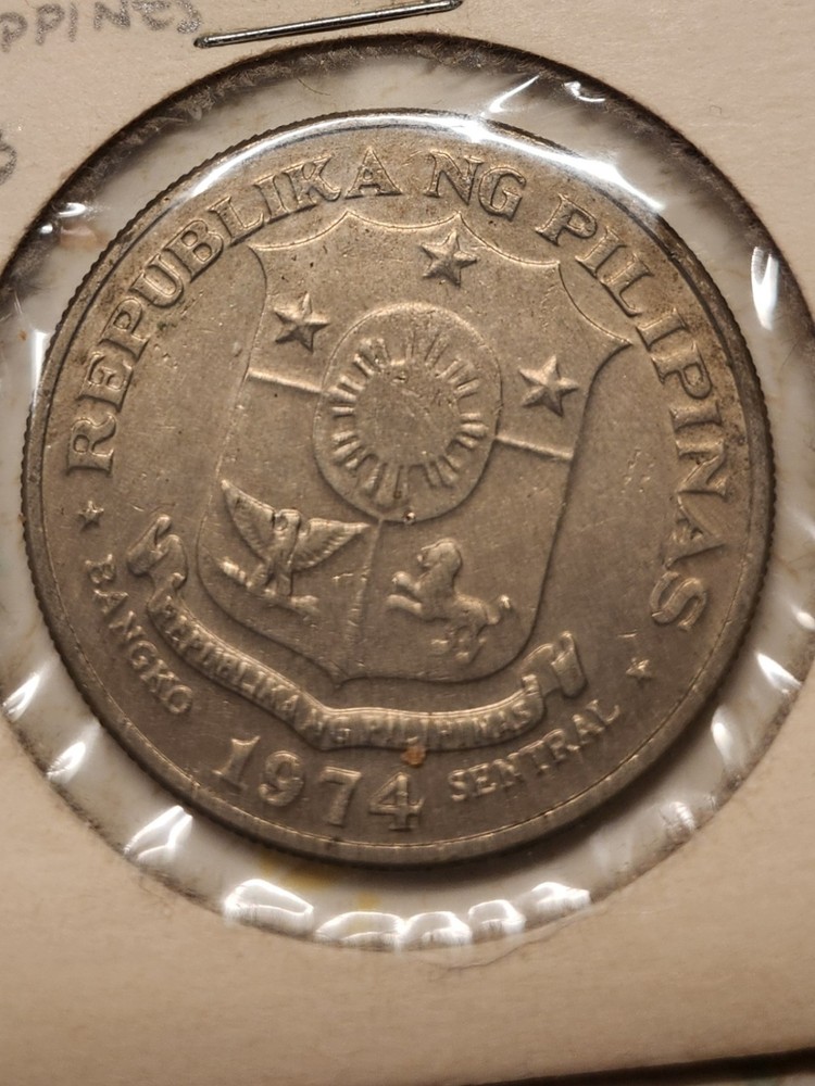 1974 Philippines One Piso Coin