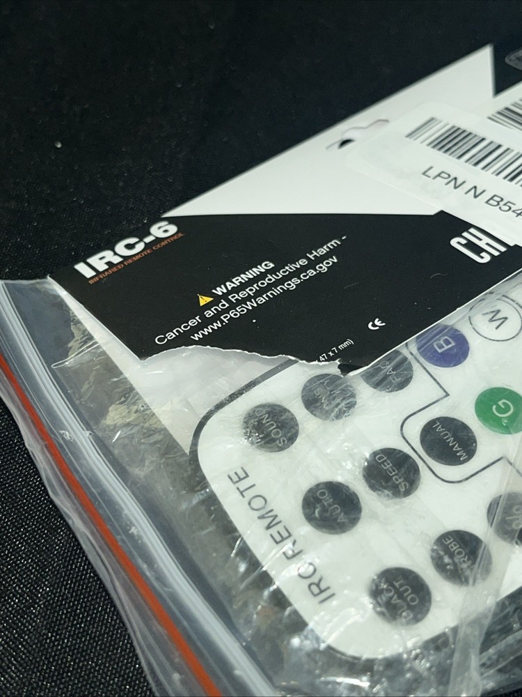 Chauvet DJ IRC-6 Infrared Remote Controller