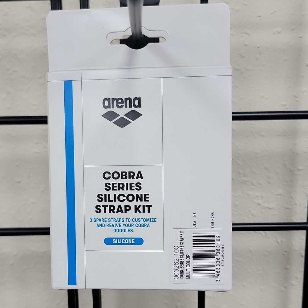 arena Cobra Series Silicone Strap Kit for Goggles
