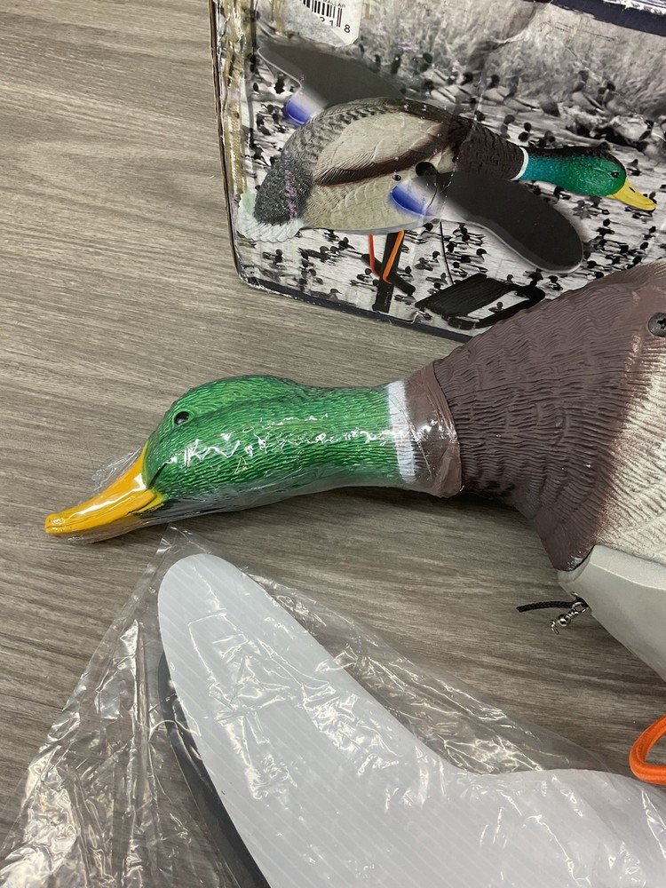 Lucky Duck Spinning Wing Motion Decoys for Hunters, Lucky Pull String READ