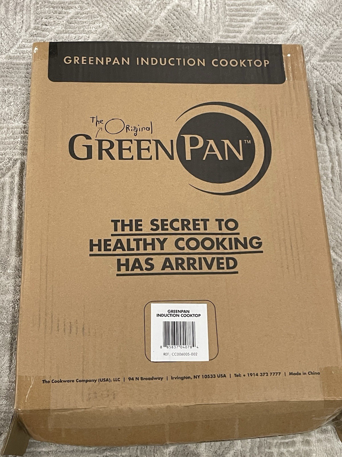GreenPan Green Pan Induction Cooktop CC006005-002 Portable 1800W