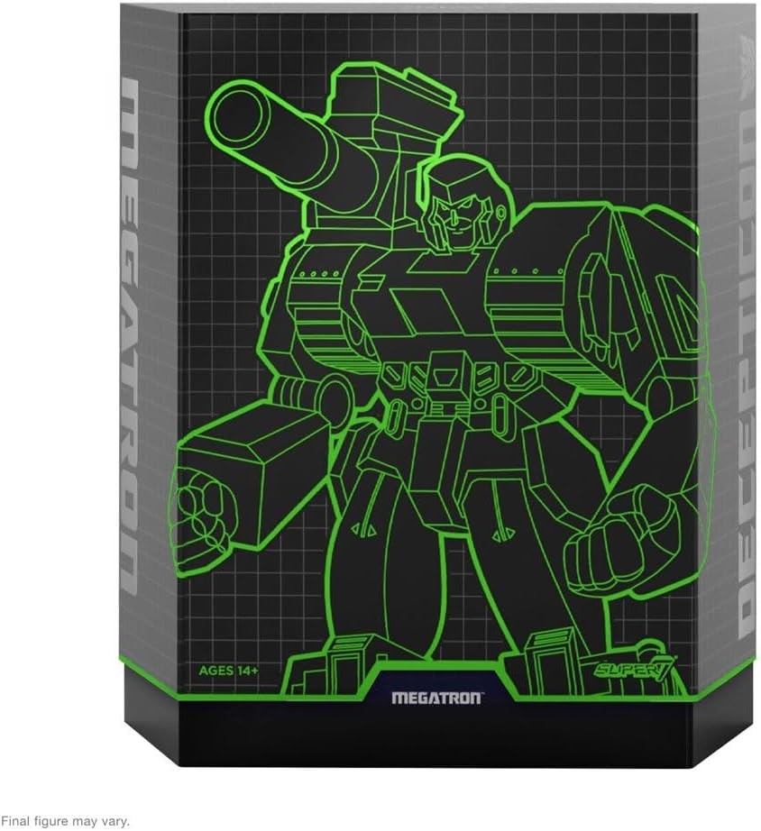 Super7 ULTIMATES! Transformers Megatron (G2 Comic) - 7" Action...