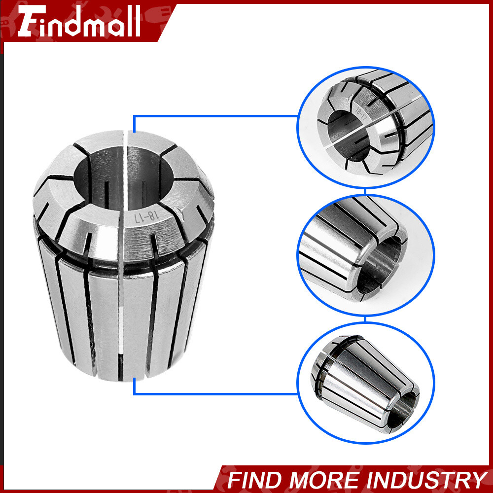 ER32 Metric Precision Spring Collet Set 2-20mm 19pcs for CNC Engraving Milling