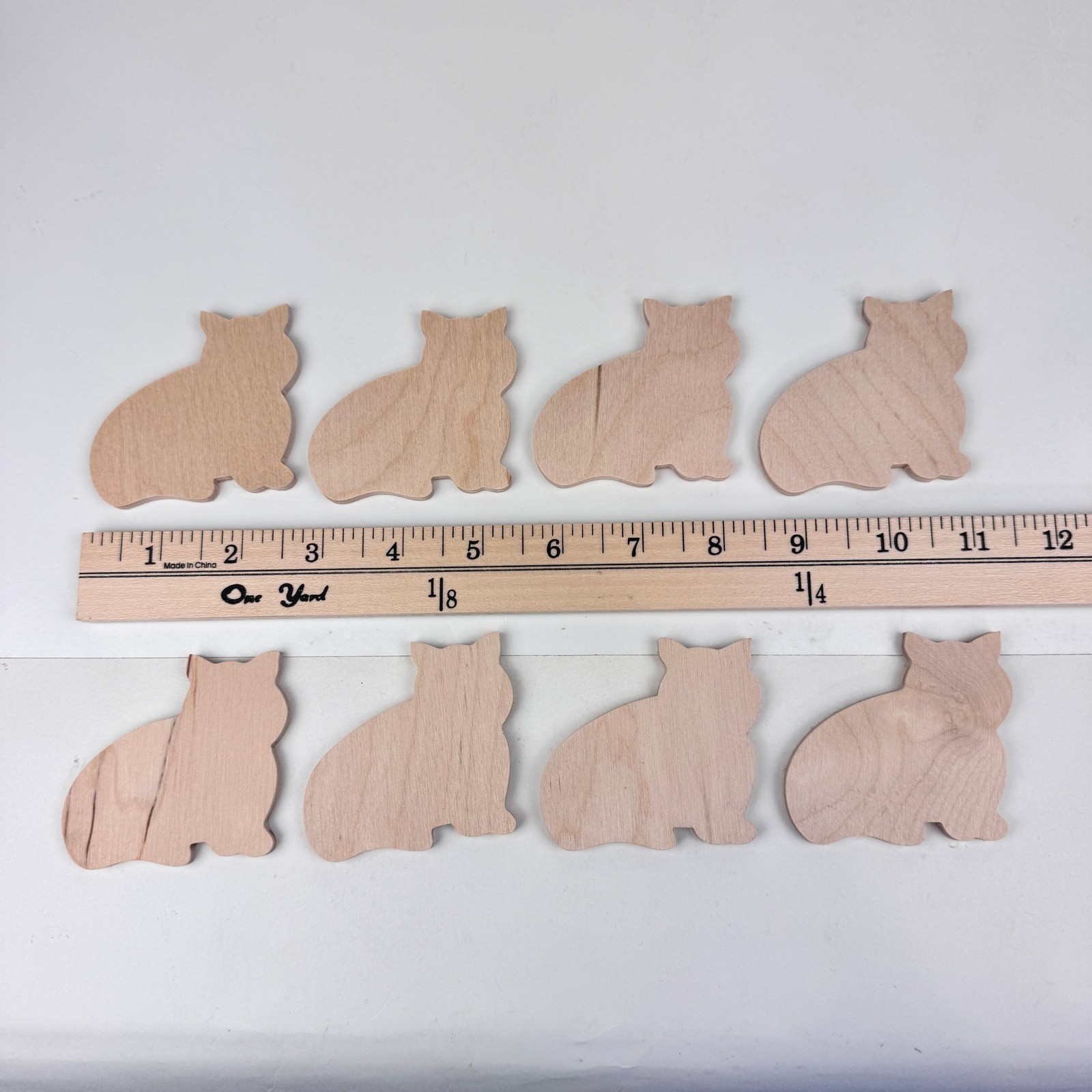 Vtg 1989 Wood Cat Bulletin Board Organizer Better Homes Garden Crafting Kit READ