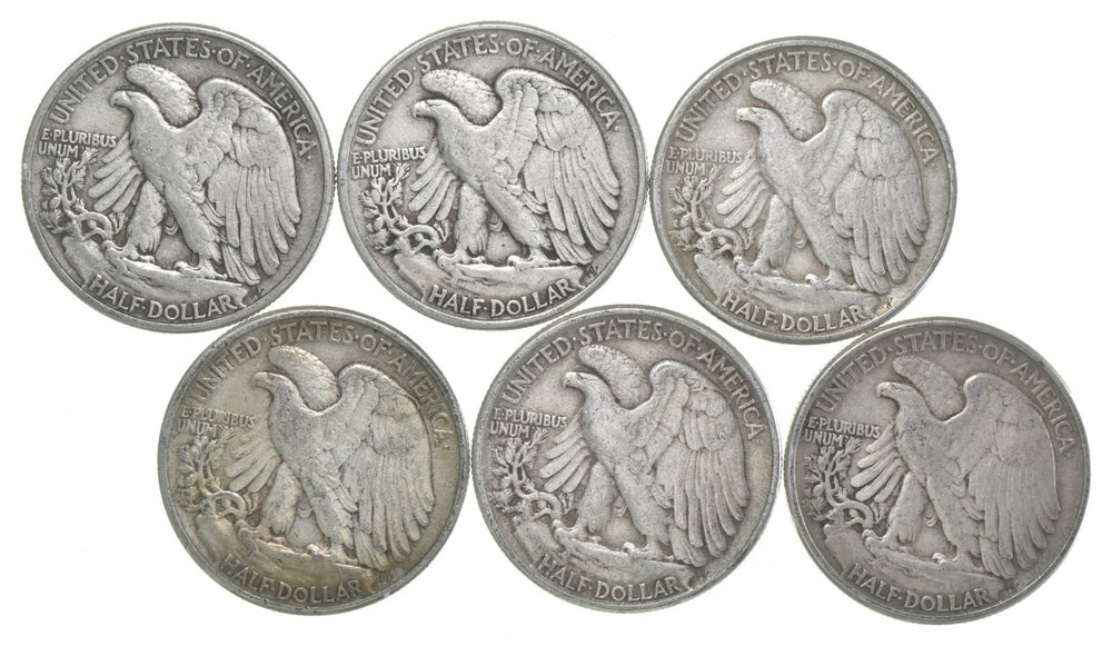 1944 XF Walking Liberty Half Dollar