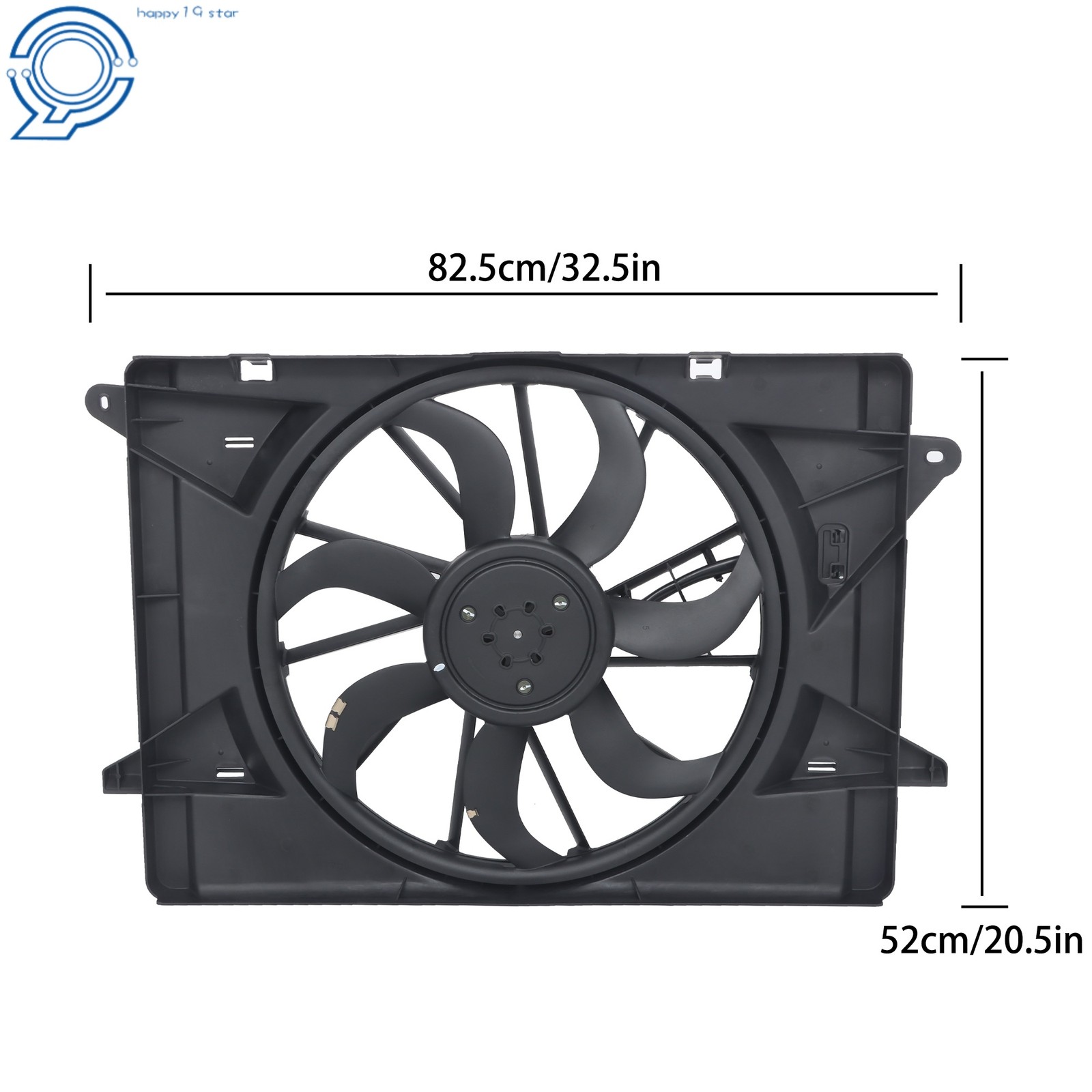 for Chrysler Pacifica Voyager 2017 2018 19-2022 Cooling Fan Assembly 68217321AC