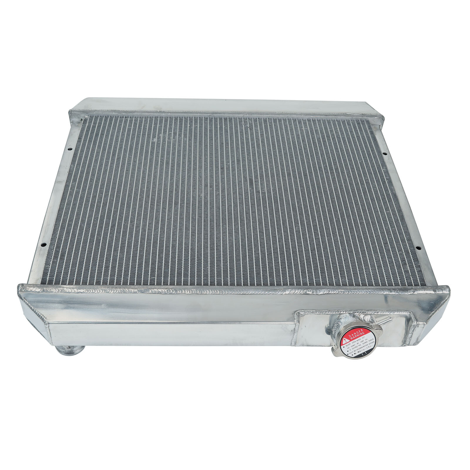 3-Row Radiator +Shroud Fan Relay Kit For 1963-66 Chevy C/K C10/C20/C30 Pickup V8