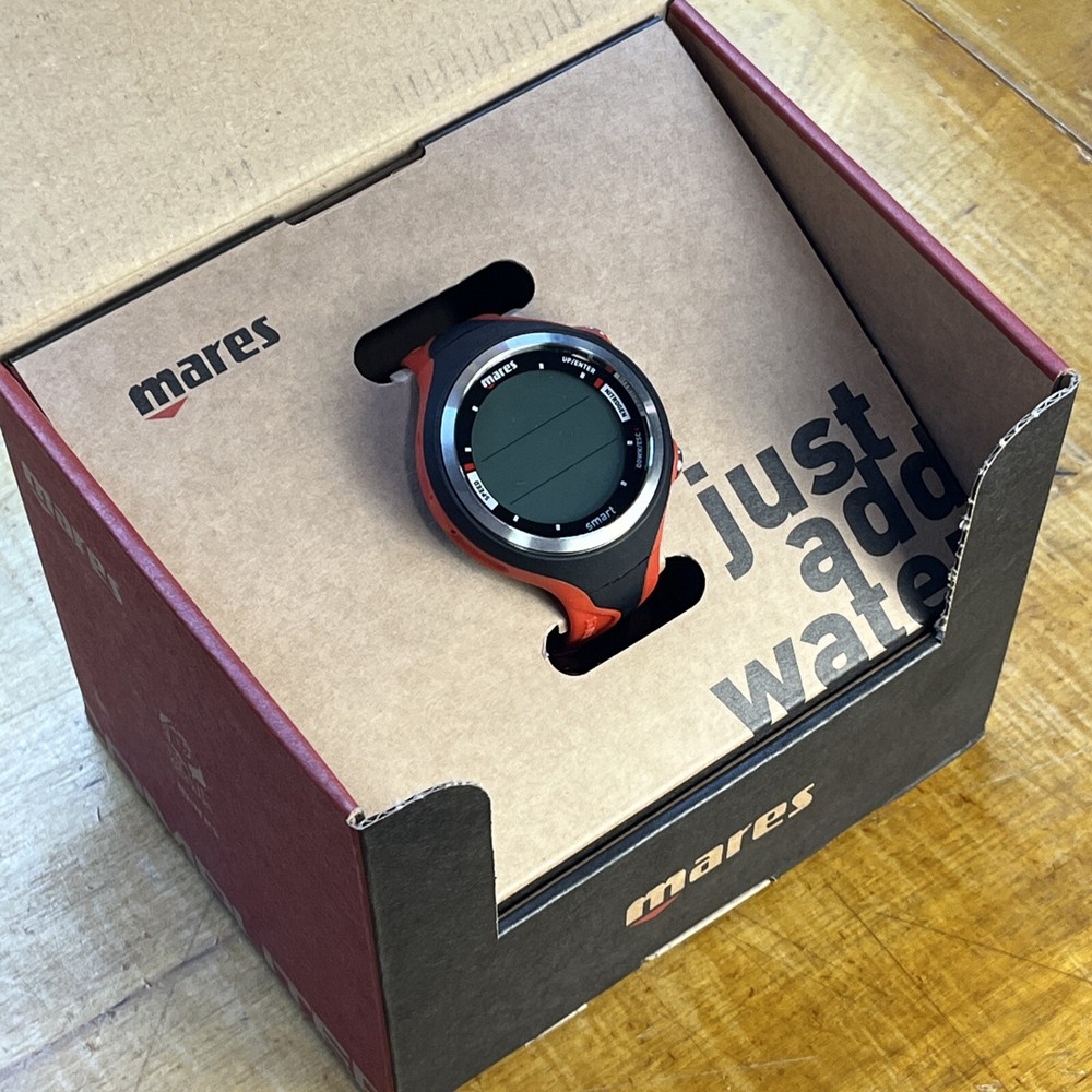 Mares SMART Wrist Watch Dive Computer - Black/Red - 414129 BKRD