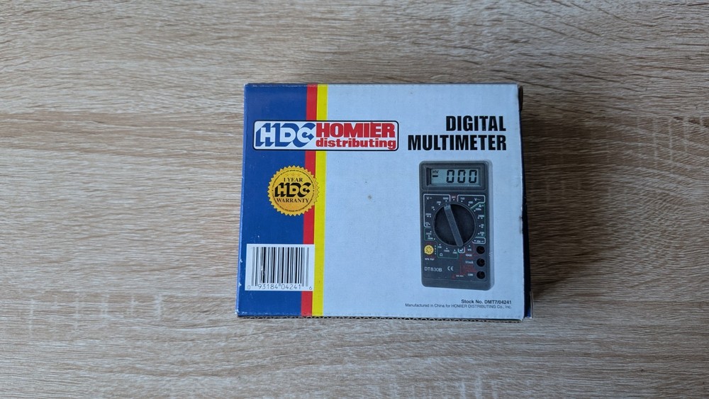 Homier HDC Digital Multi Meter – AC/DC Current Tester