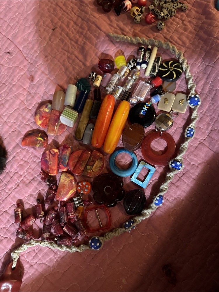 Assortment Of Bakelite Beads
